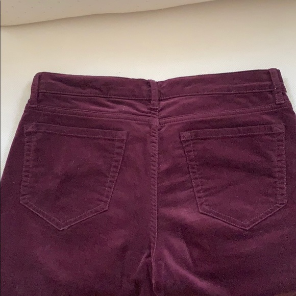Burgundy corduroy pants - Picture 4 of 8